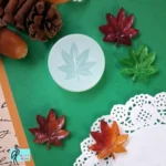 قالب سیلیکونی برگ پاییزی محدب تکی