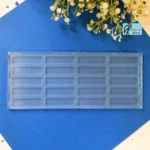 قالب سیلیکونی گیره مو مستطیل 20تایی
