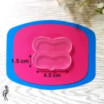 قالب سیلیکونی گیره مو قلبی - تصویر 2